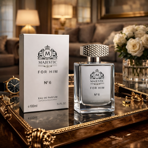 Eau de Parfum Majestic For Him No.6 Men's Fragrance Made in England 100 ml