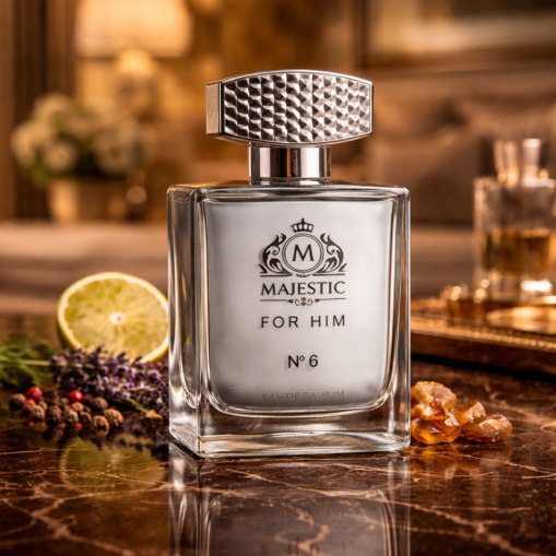 Eau de Parfum Majestic For Him No.6 Men's Fragrance Made in England 100 ml