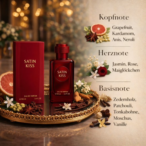 Eau de Parfum Satin Kiss For Her Damenduft 100 ml